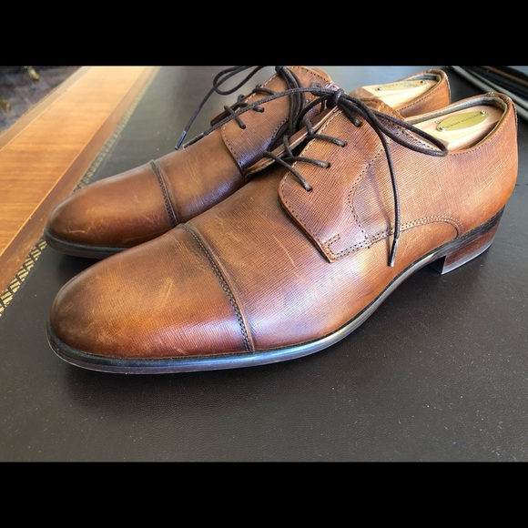 Brown Aldo men’s lace ups 10.5 dress shoes - Picture 9 of 11